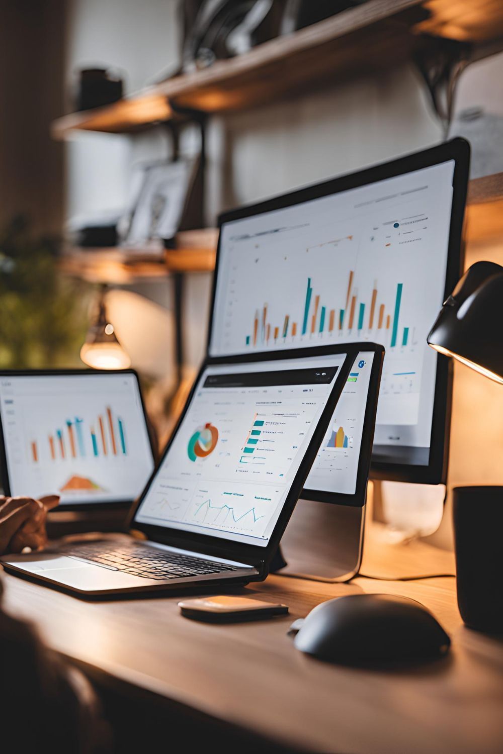 Elevate Marketing analytics dashboards on multiple screens